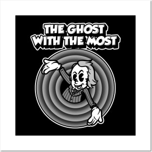 Vintage Cartoon - The Ghost With The Most Posters and Art